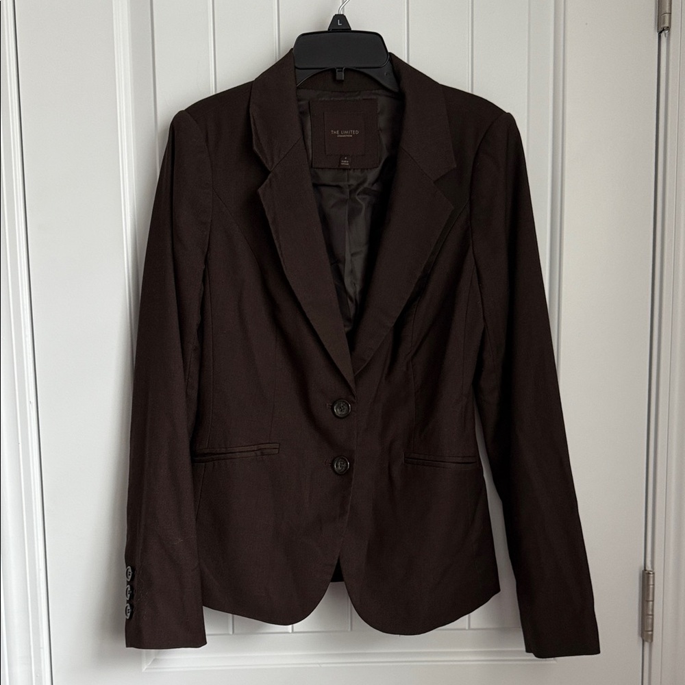 The Limited Chocolate Brown Women's Blazer